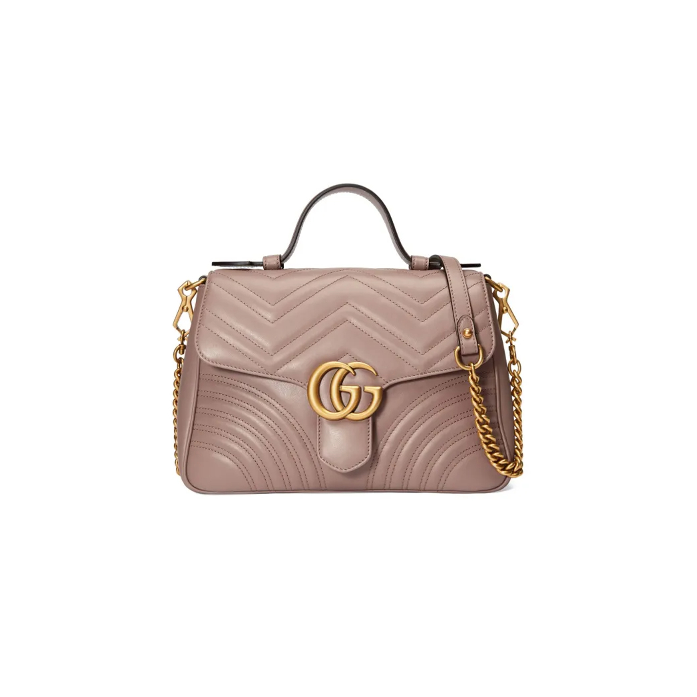 GUCCI GG MARMONT MEDIUM TOP HANDLE BAG ‎‎‎498110DTDIT5729 (27*19*10.5cm)